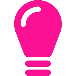 Ícone de lâmpada representando capacitação profissional