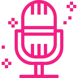 Ícone representando comunicação inclusiva